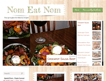 Tablet Screenshot of nomeatnom.com